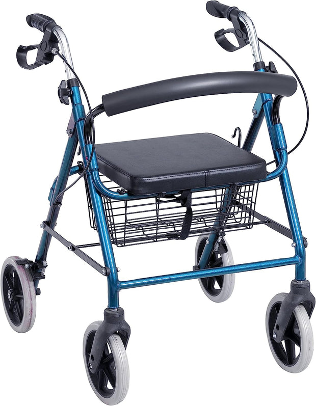 Rollator pieghevole in alluminio